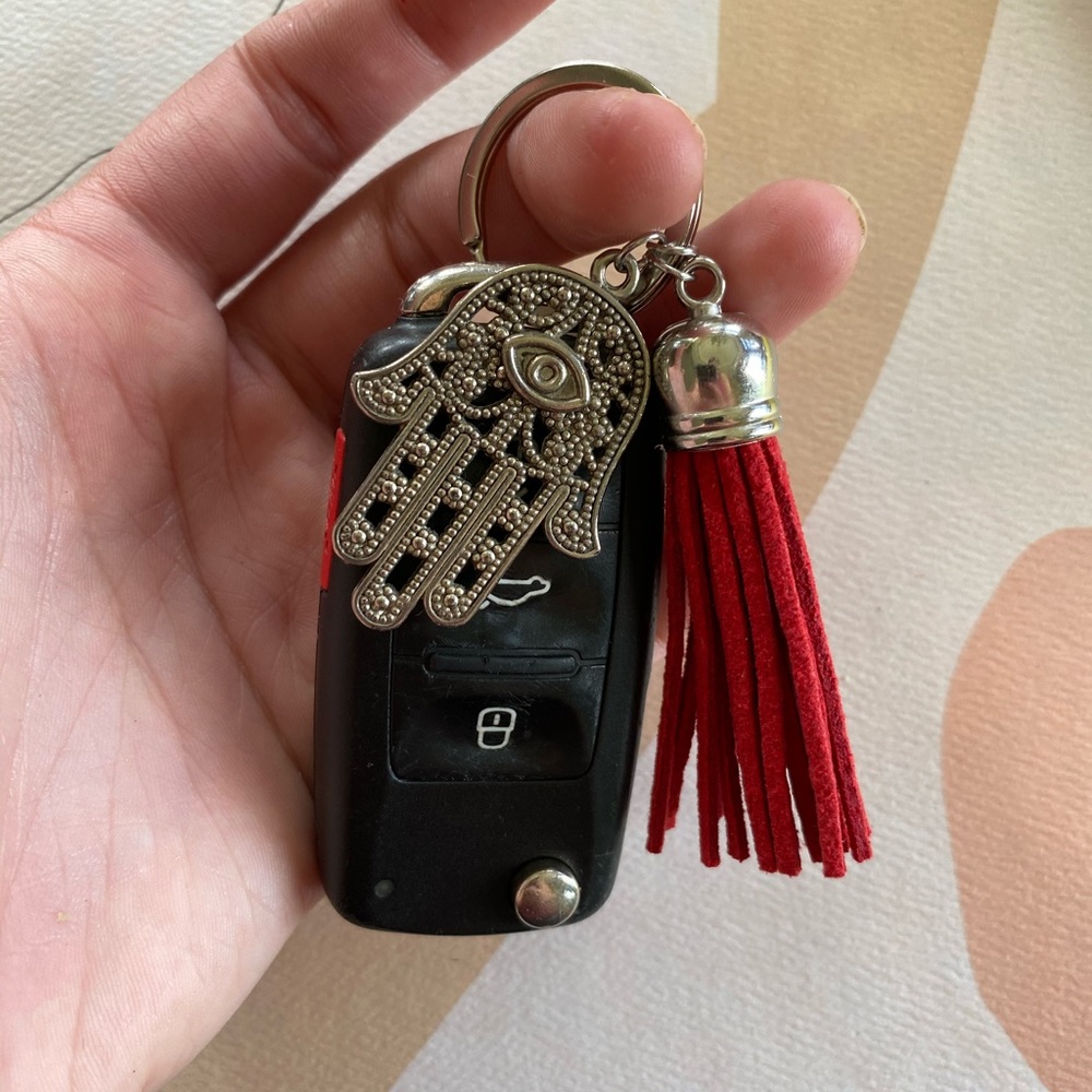 Hamsa Keychain